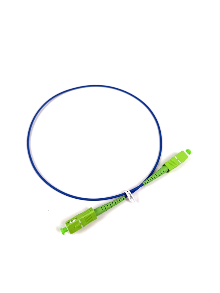 SC/APC 0.5M अल्ट्रा-शॉर्ट सिंगलमोड पैच कॉर्ड 60dB रिटर्न लॉस