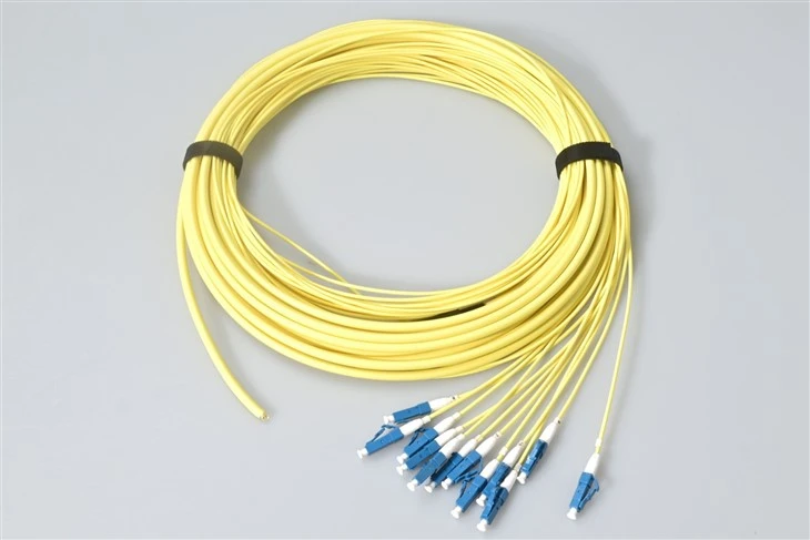 SC/UPC 12-Core Fiber Optic Pigtail, 9/125 SM 0.9mm PVC/LSZH best